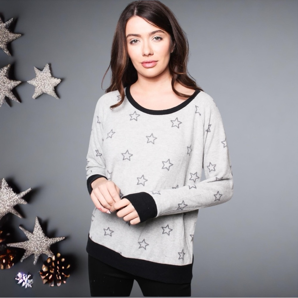 B Flawless SML
Deep GRAY body + BLACK collar, hems
Long Sleeves